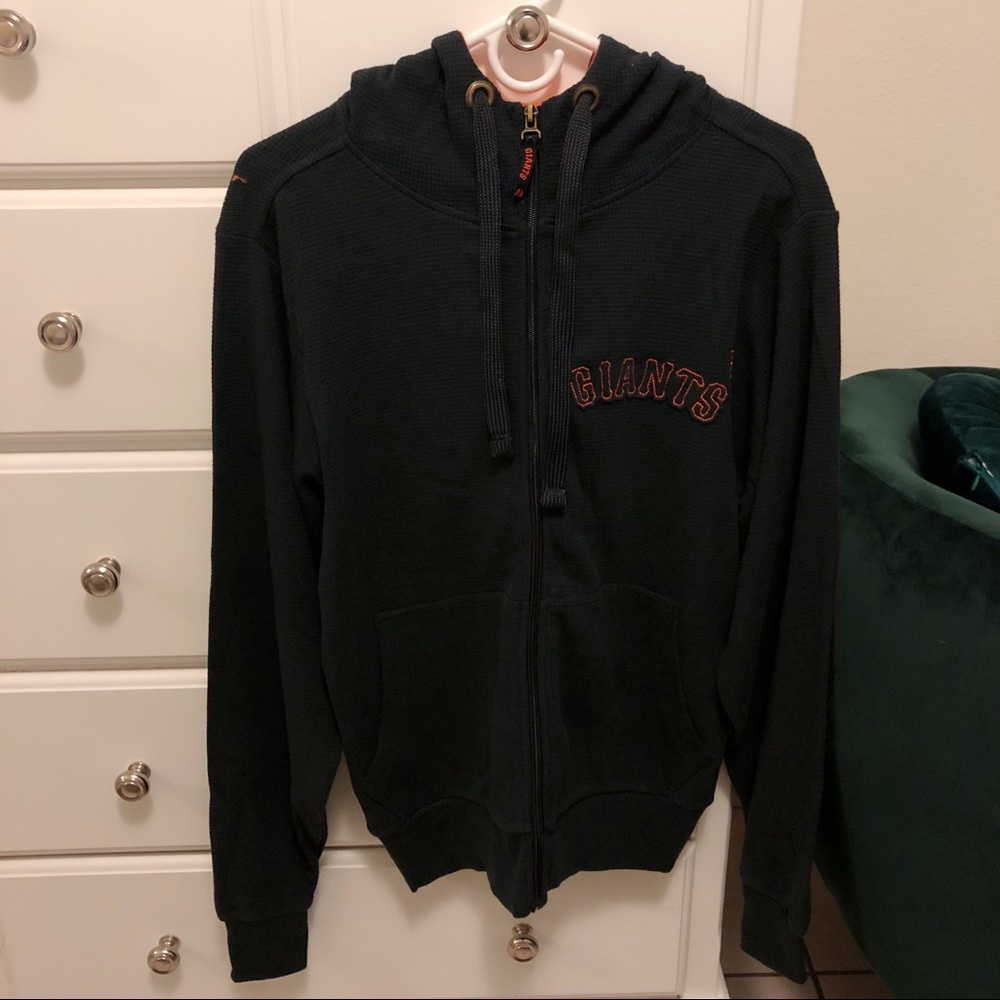 SF Giants Thermal Zip-Up Hoodie by Majestic